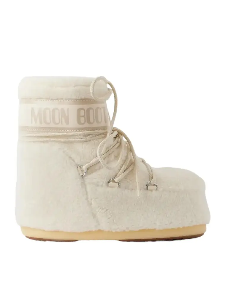 Icon Low Shell-trimmed Fleece Snow Boots Icon Low Shell-trimmed Fleece Snow Boots