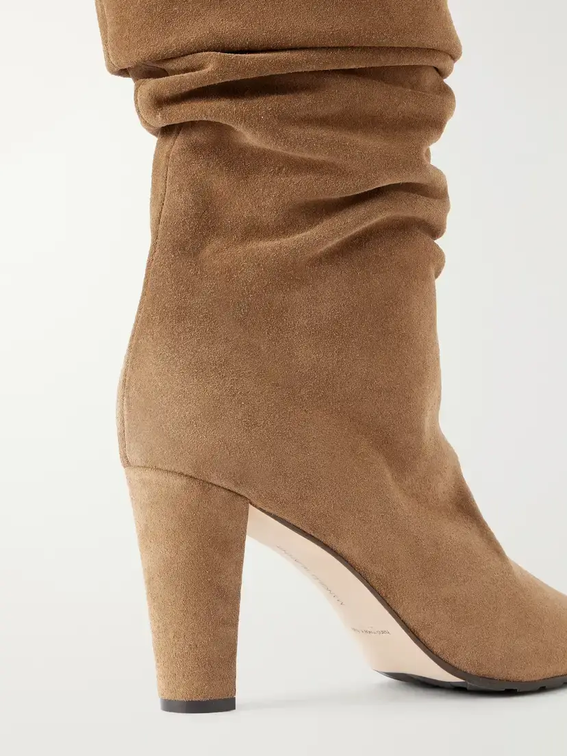 Manolo Blahnik Calassohi 90 Suede Knee Boots | Thumbnail 5