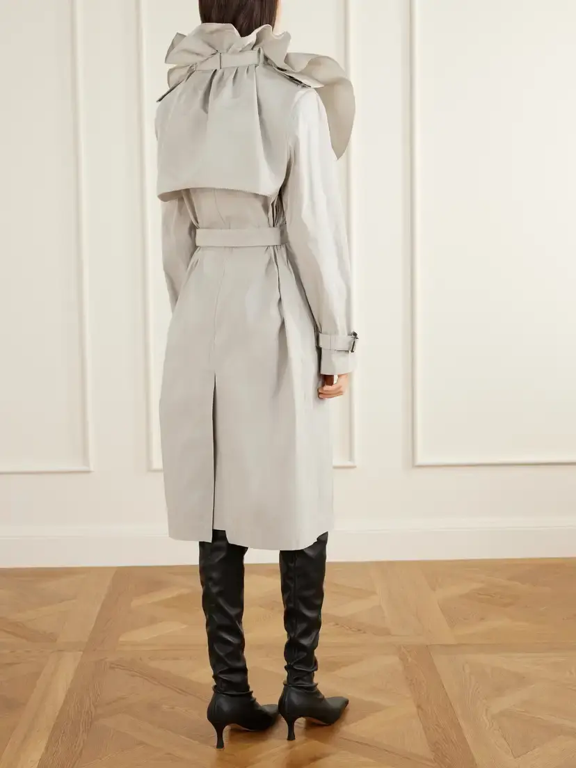 Burberry Clare Belted Gabardine Trench Coat | Thumbnail 3 Burberry Clare Belted Gabardine Trench Coat | Thumbnail 3