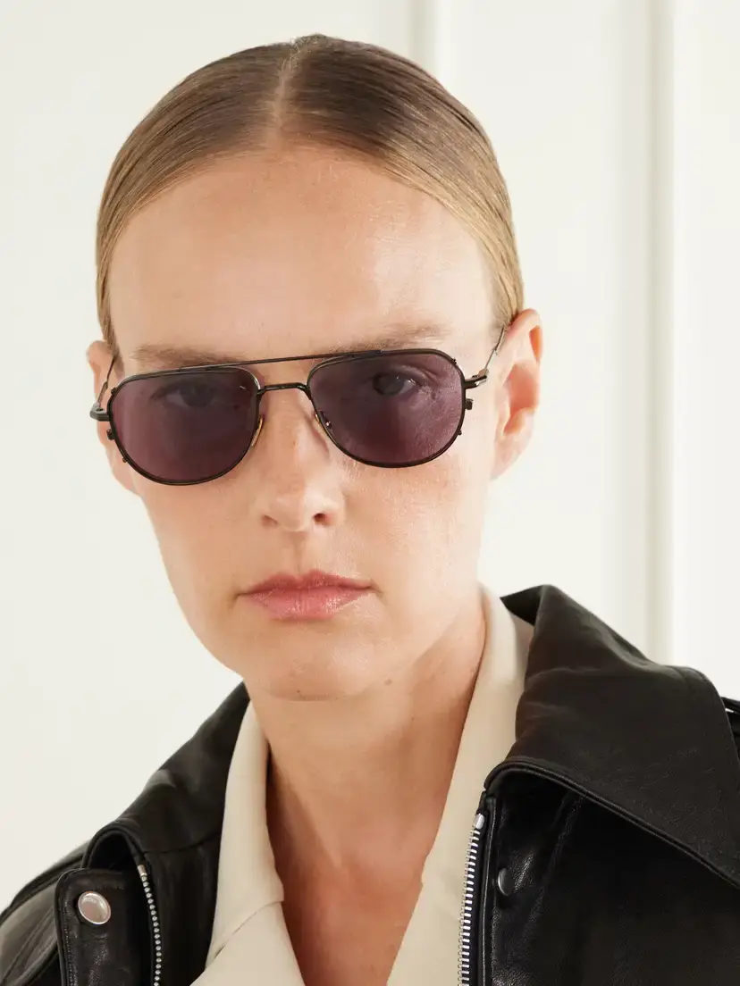 Jacques Marie Mage Cendrars Aviator-style Metal Sunglasses | Thumbnail 2 Jacques Marie Mage Cendrars Aviator-style Metal Sunglasses | Thumbnail 2