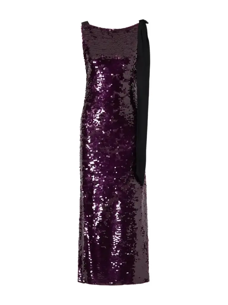Carolina Herrera Sequin-embellished Knitted Gown