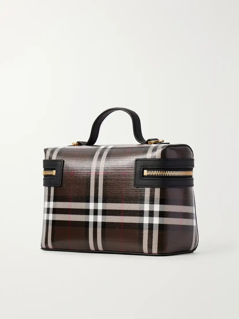 Burberry Check Vanity Bag | Thumbnail 2