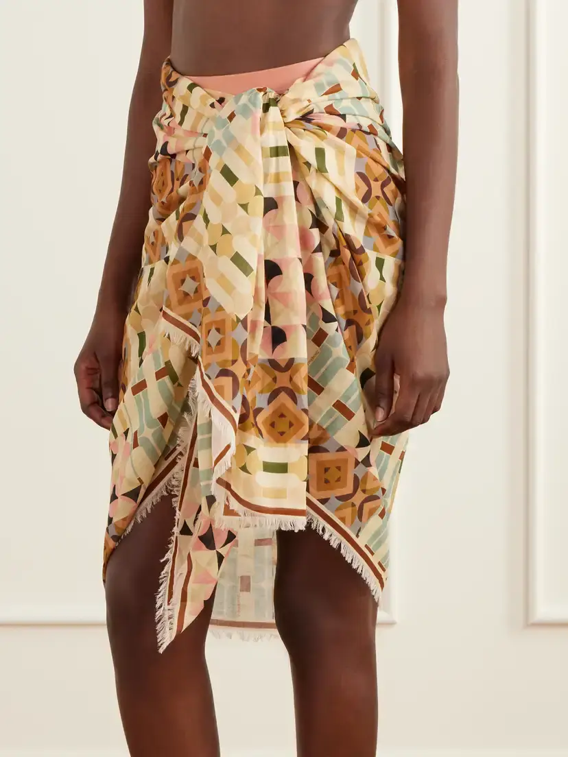 Zimmermann Printed Cotton-voile Pareo | Thumbnail 4 Zimmermann Printed Cotton-voile Pareo | Thumbnail 4