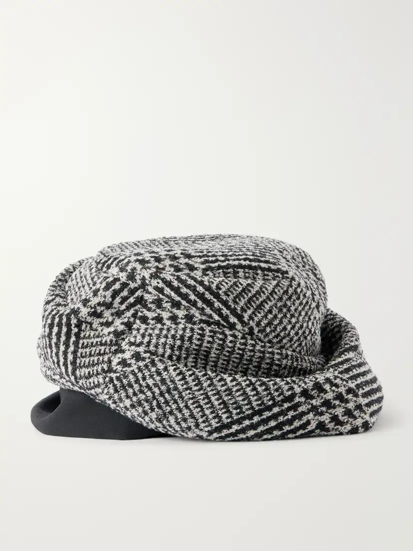 Junya Watanabe Checked Gabardine-trimmed Wool-blend Tweed Bucket Hat | Thumbnail 3