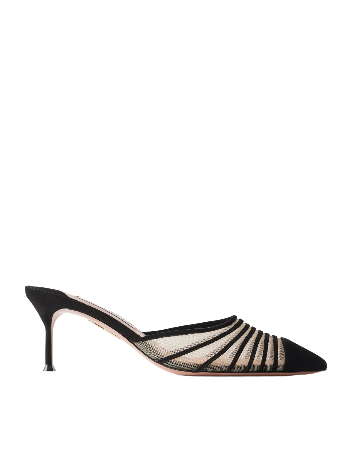 Dream Girl 65 Suede-trimmed Mesh Mules Dream Girl 65 Suede-trimmed Mesh Mules
