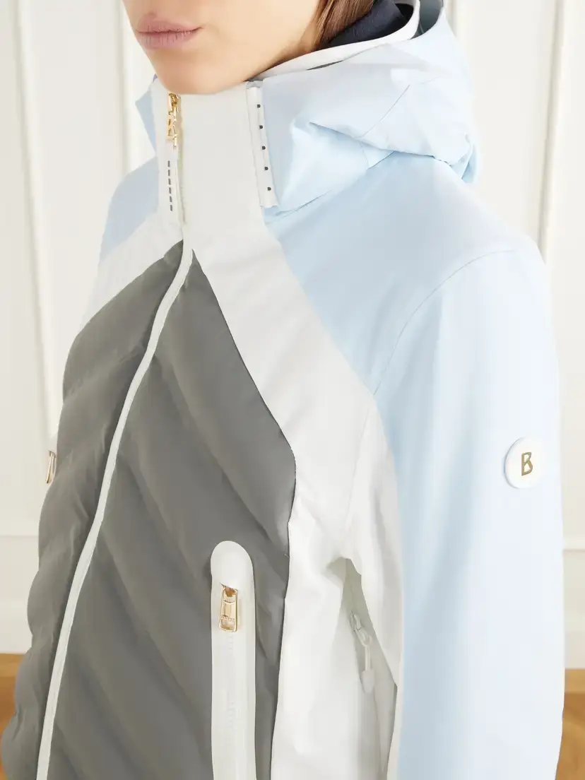 Bogner Sara Color-block Quilted Padded Shell Ski Jacket | Thumbnail 4 Bogner Sara Color-block Quilted Padded Shell Ski Jacket | Thumbnail 4