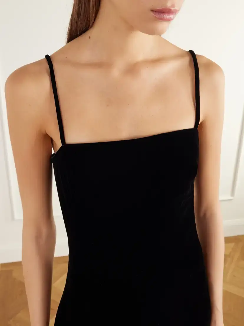 Givenchy Asymmetric Velvet Gown | Thumbnail 4 Givenchy Asymmetric Velvet Gown | Thumbnail 4
