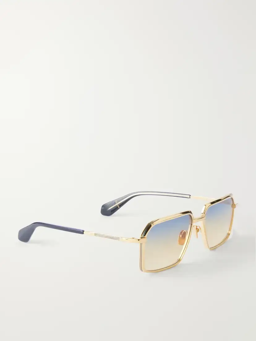Jacques Marie Mage Vasco Gold-tone Aviator-style Sunglasses | Thumbnail 3 Jacques Marie Mage Vasco Gold-tone Aviator-style Sunglasses | Thumbnail 3