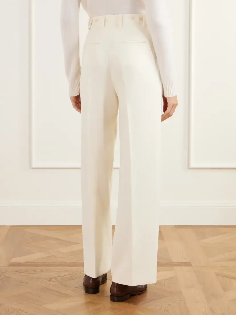 Almada Pleated Twill Straight-leg Pants | Thumbnail 4 Almada Pleated Twill Straight-leg Pants | Thumbnail 4