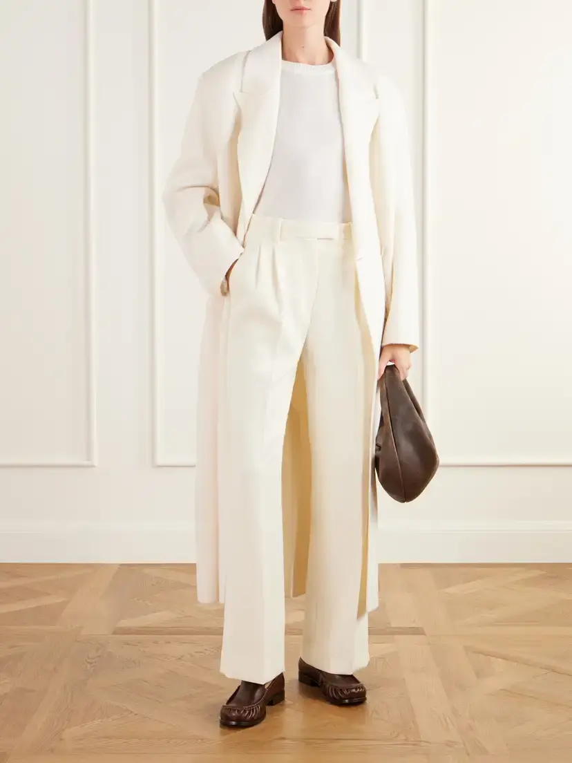 Almada Pleated Twill Straight-leg Pants | Thumbnail 5 Almada Pleated Twill Straight-leg Pants | Thumbnail 5