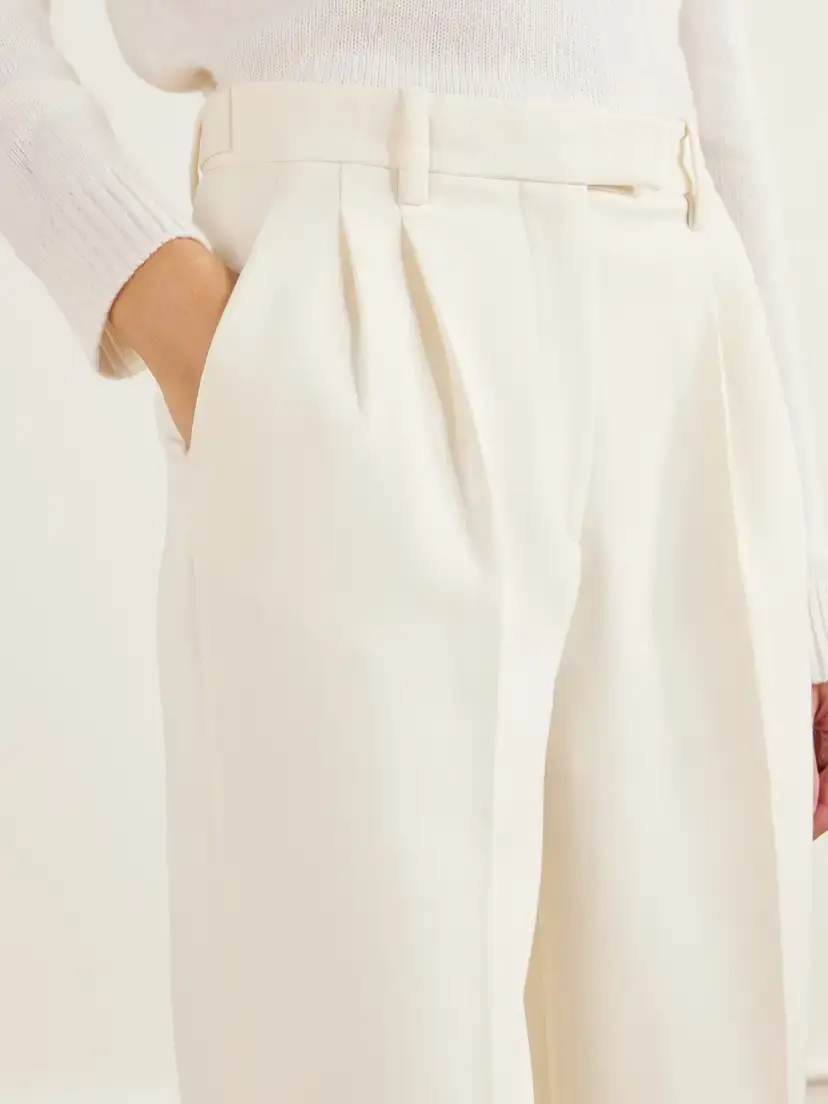 Almada Pleated Twill Straight-leg Pants | Thumbnail 6 Almada Pleated Twill Straight-leg Pants | Thumbnail 6