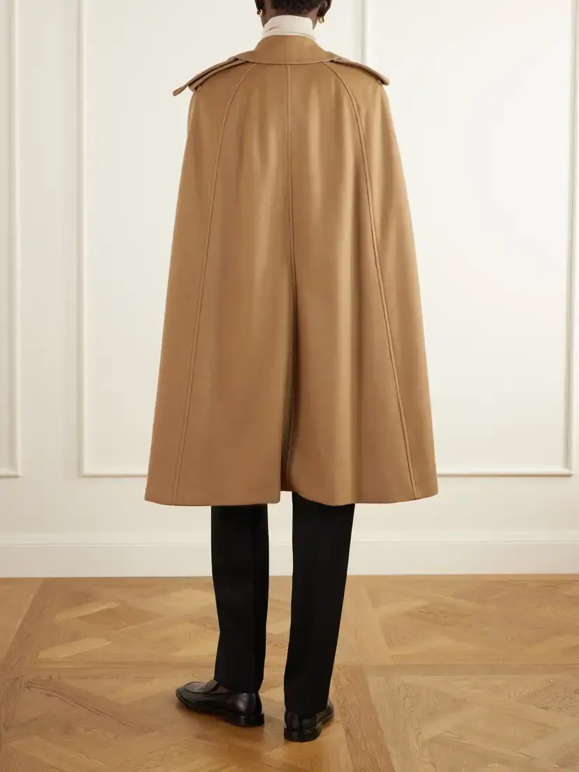 Burberry Belmont Belted Cashmere Cape | Thumbnail 4