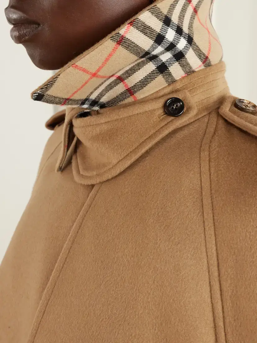 Burberry Belmont Belted Cashmere Cape | Thumbnail 5