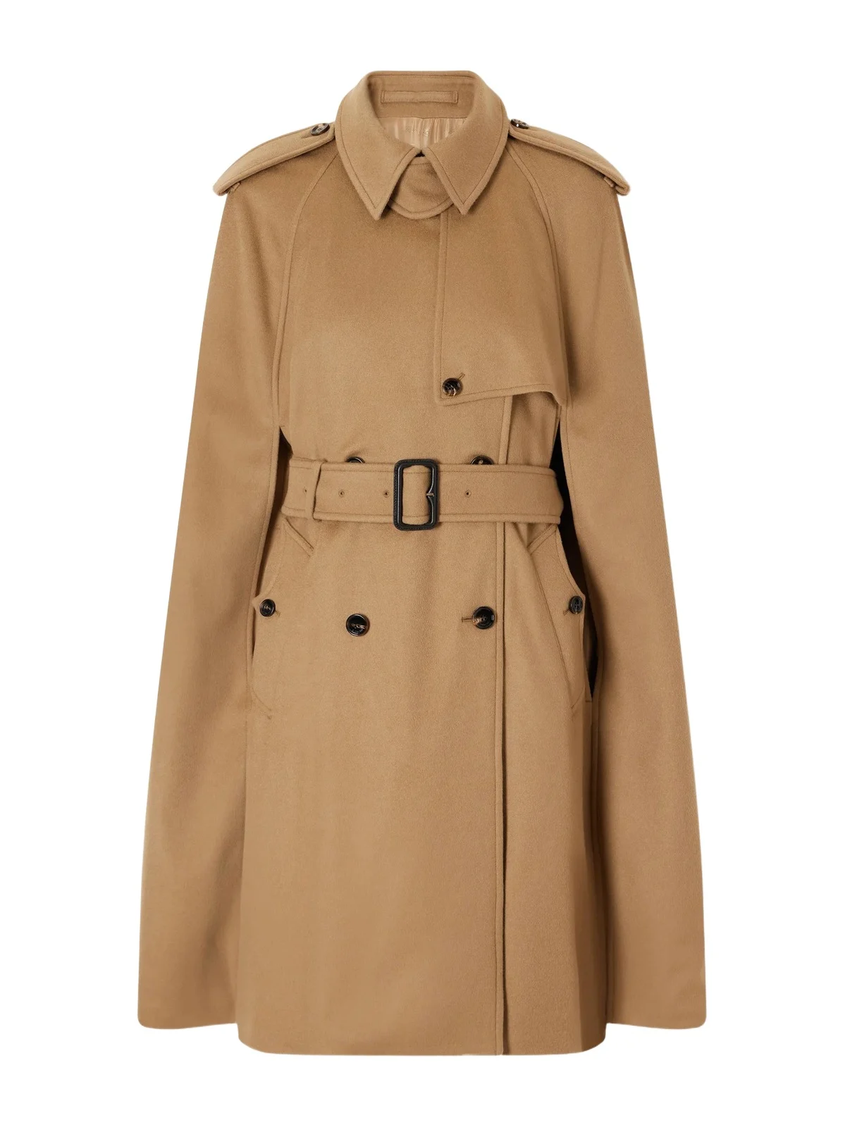 Burberry Belmont Belted Cashmere Cape