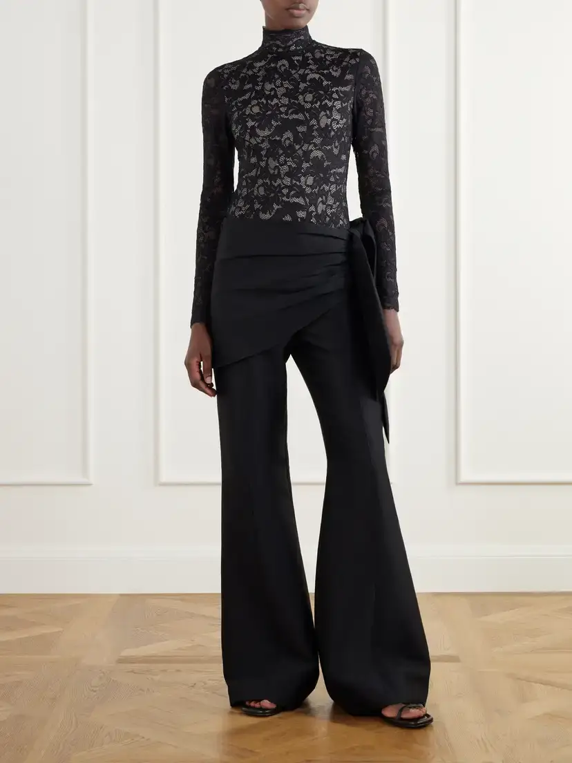 Zimmermann Corded Lace Turtleneck Bodysuit | Thumbnail 2 Zimmermann Corded Lace Turtleneck Bodysuit | Thumbnail 2