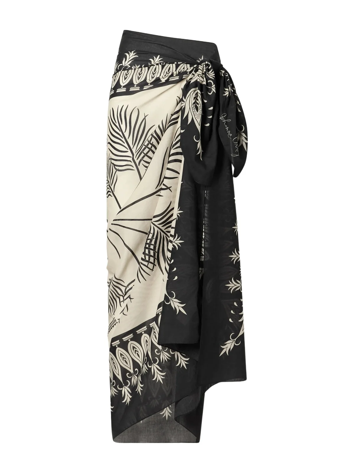 Solar Drift Printed Cotton-voile Pareo Solar Drift Printed Cotton-voile Pareo