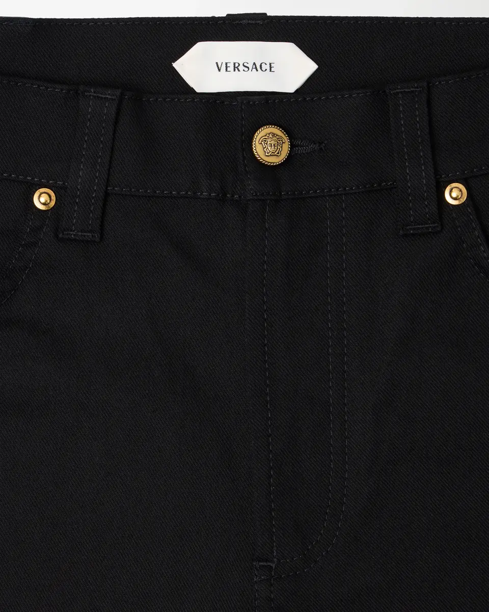 Versace Embroidered Slim Jeans | Thumbnail 2 Versace Embroidered Slim Jeans | Thumbnail 2