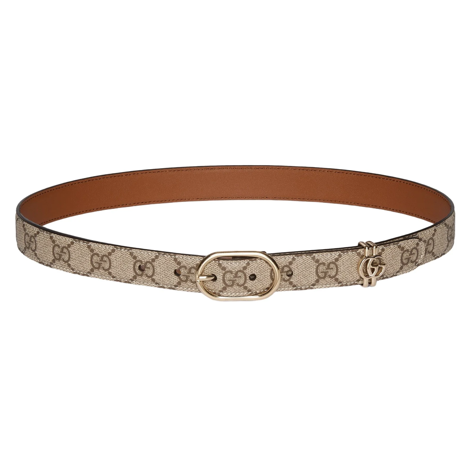 Gucci GG Belt With Oval Buckle