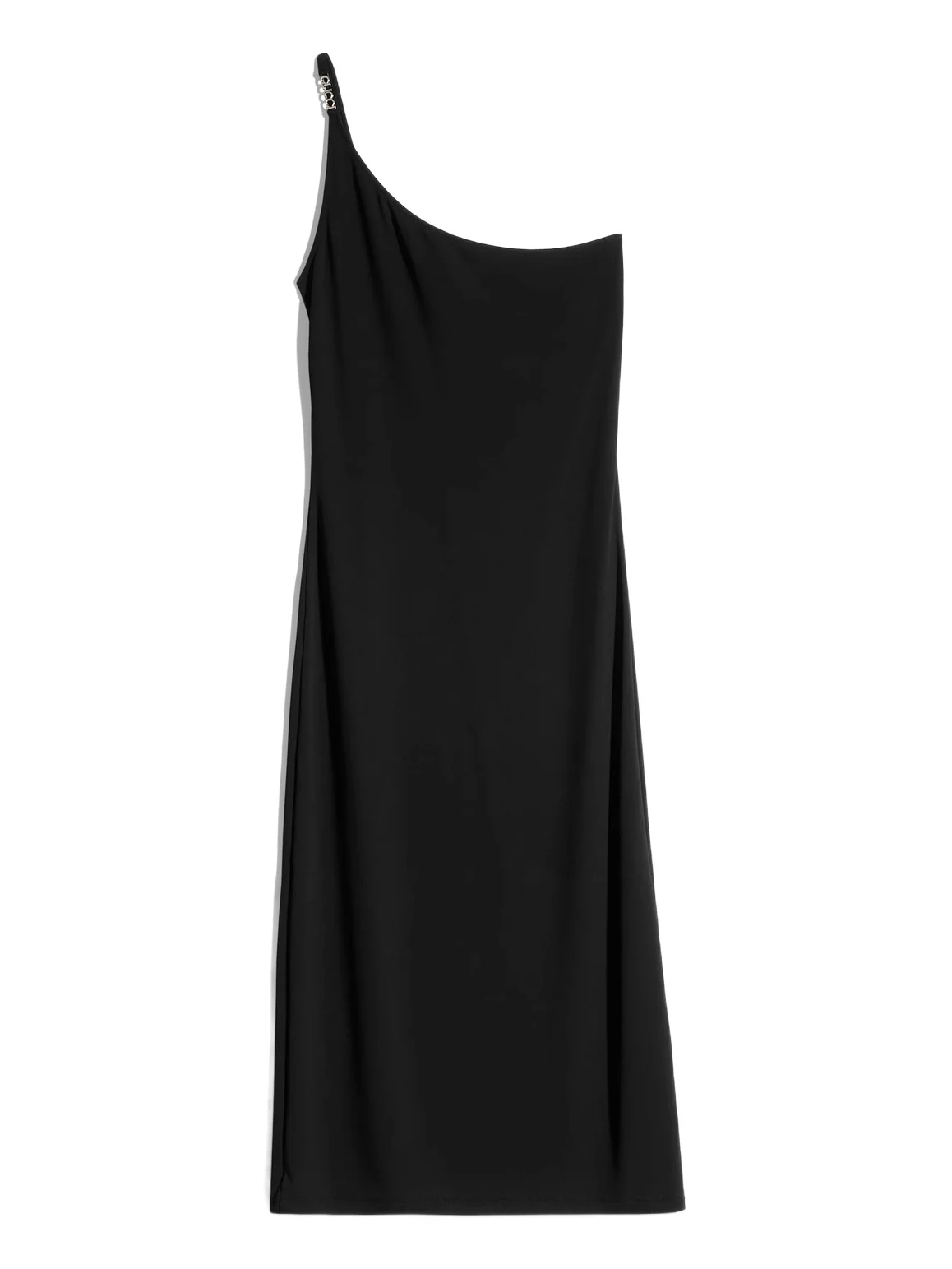 Viscose Crêpe Jersey One Shoulder Dress Viscose Crêpe Jersey One Shoulder Dress