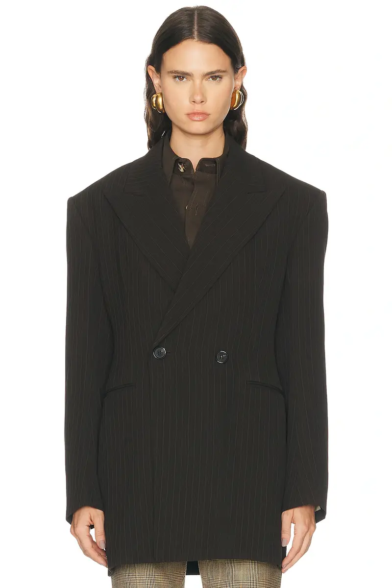 Saint Laurent Double Breasted Jacket | Thumbnail 2 Saint Laurent Double Breasted Jacket | Thumbnail 2