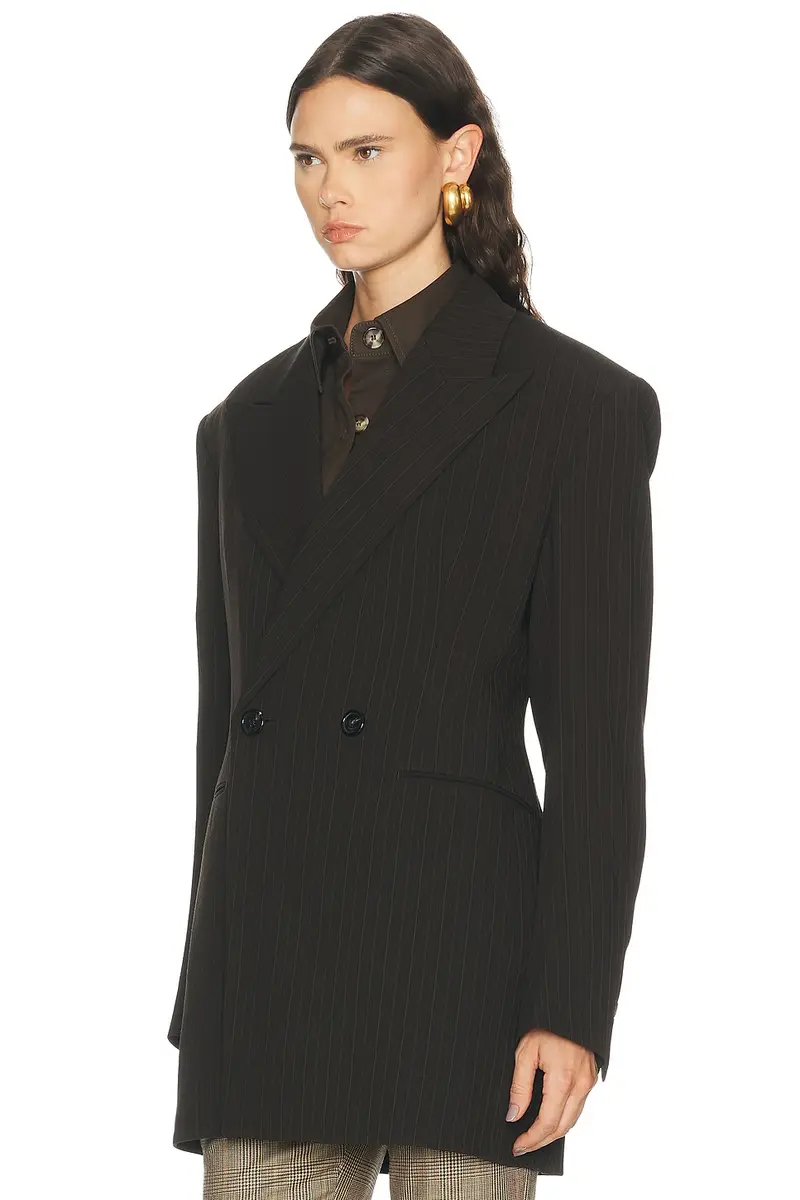 Saint Laurent Double Breasted Jacket | Thumbnail 3 Saint Laurent Double Breasted Jacket | Thumbnail 3