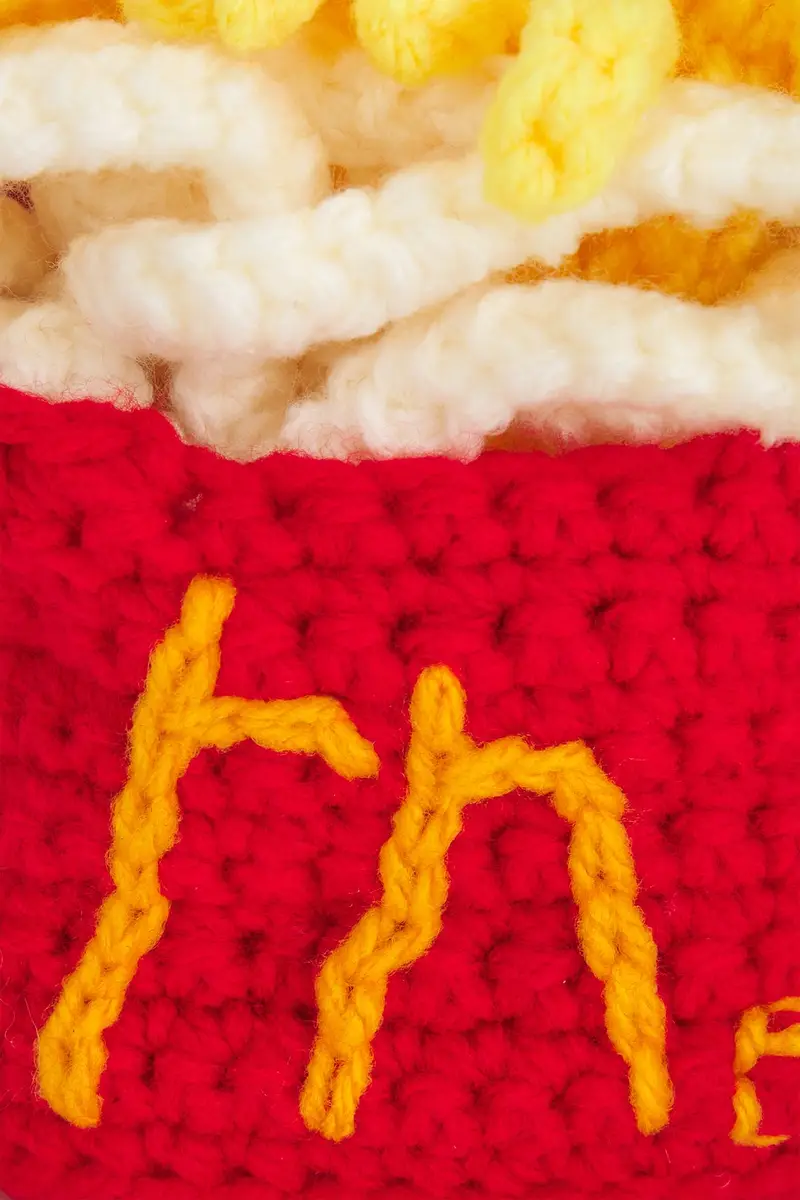 rice nine ten Strapped Hand Knitted French Fries | Thumbnail 5