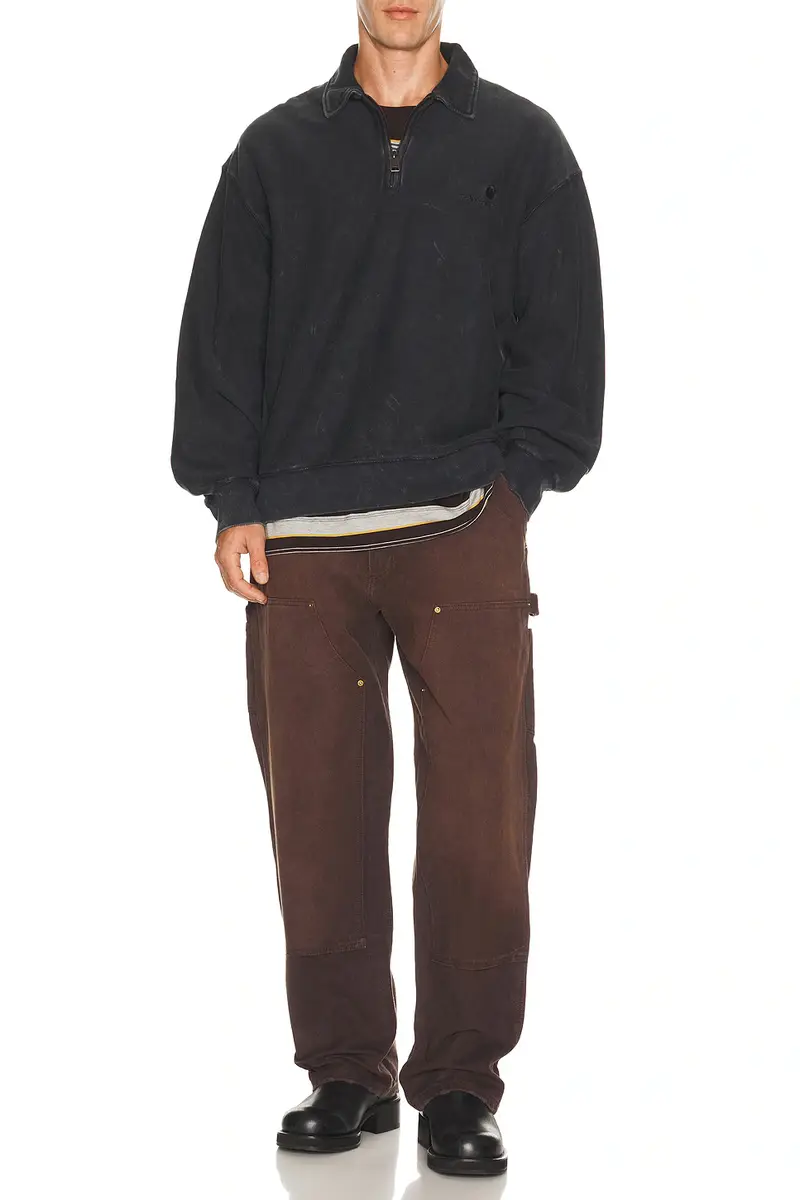 Carhartt WIP Lambert Polo Sweatshirt | Thumbnail 3 Carhartt WIP Lambert Polo Sweatshirt | Thumbnail 3