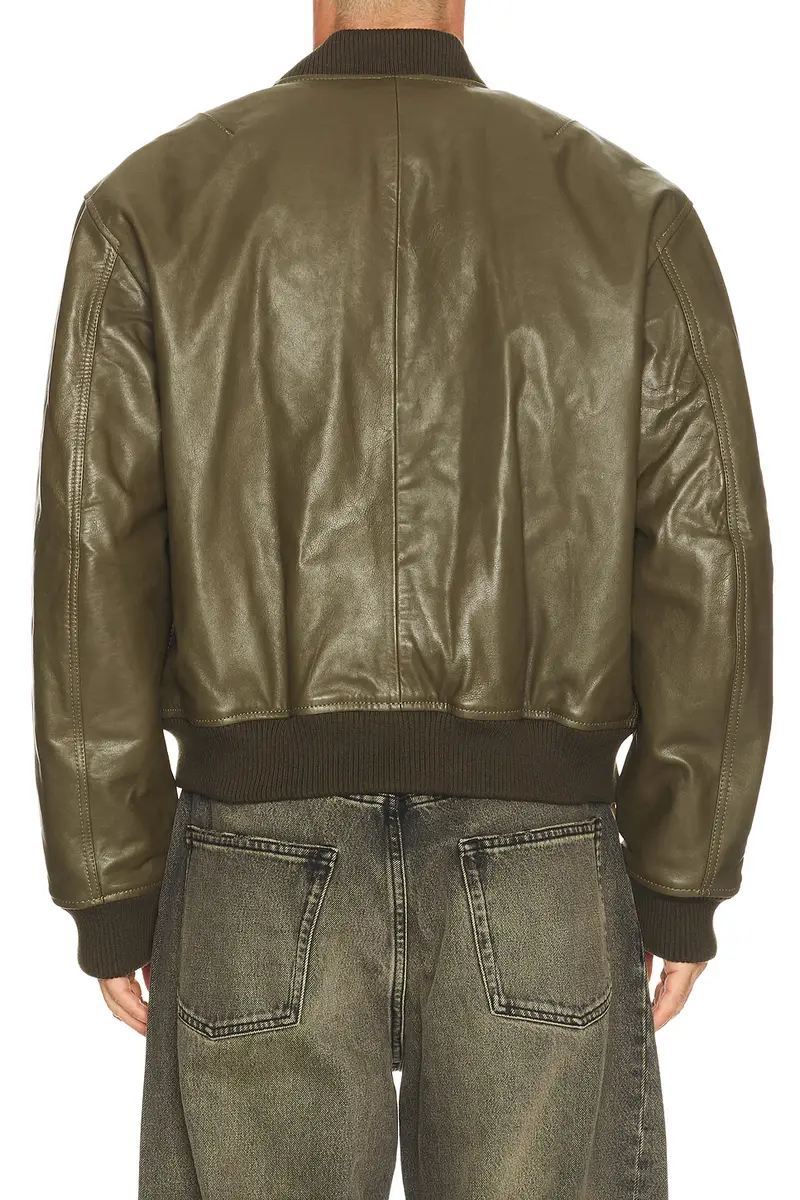 SUNFLOWER Leather Flight Jacket | Thumbnail 2