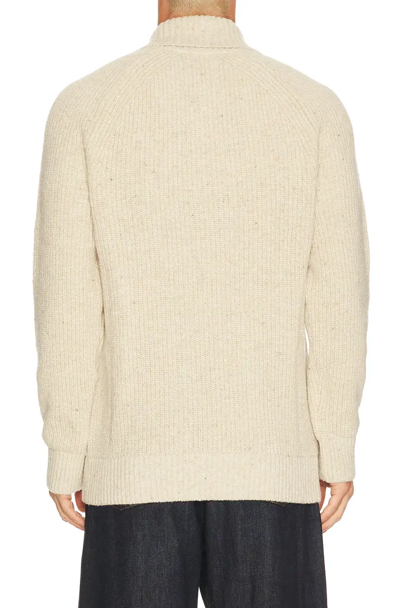 Barbour Essentials Fleck Shawl Neck Sweater | Thumbnail 2