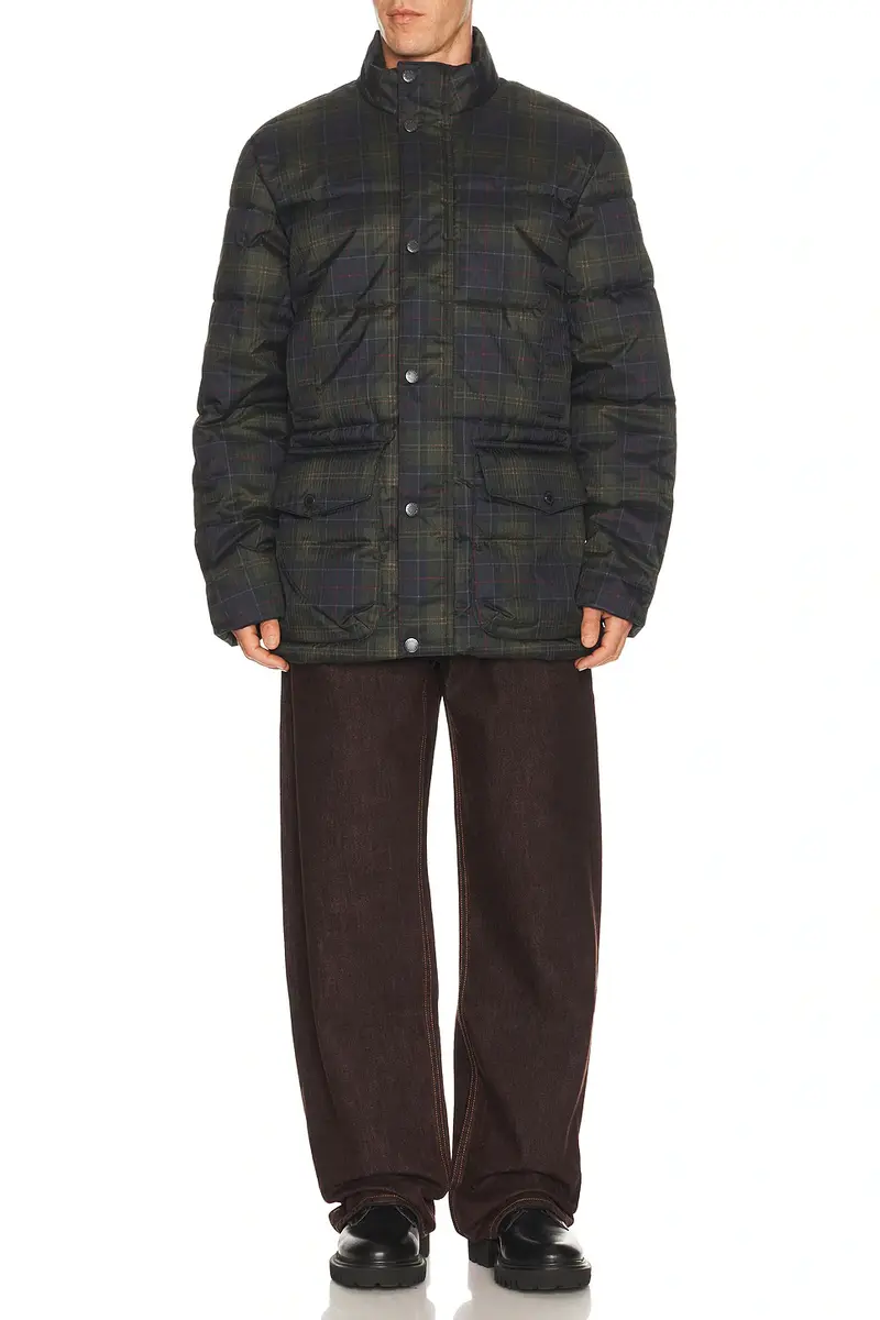 Barbour Lonnen Tartan Puffer Jacket | Thumbnail 3 Barbour Lonnen Tartan Puffer Jacket | Thumbnail 3