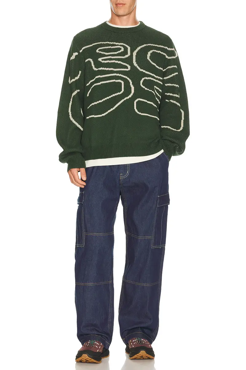 RC Outdoor Supply Stack Logo Knit Sweater | Thumbnail 3 RC Outdoor Supply Stack Logo Knit Sweater | Thumbnail 3