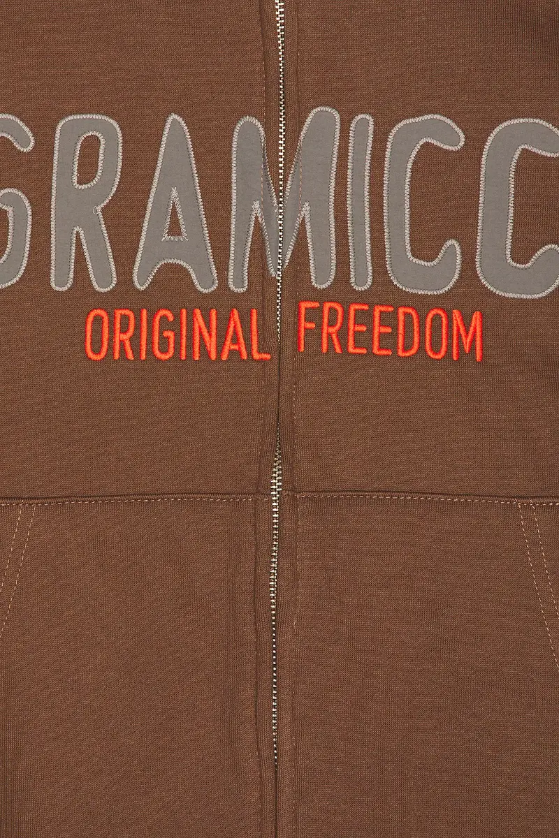 Gramicci Spell Out Zip Hooded Sweatshirt | Thumbnail 5 Gramicci Spell Out Zip Hooded Sweatshirt | Thumbnail 5
