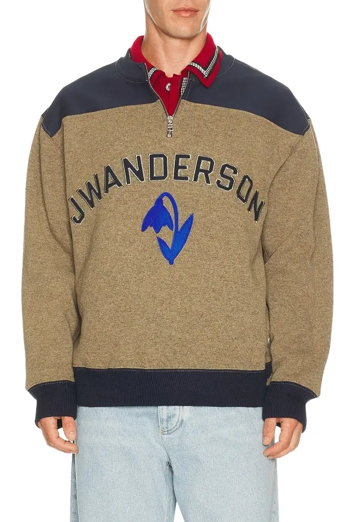 JW Anderson Half Zip Sweatshirt