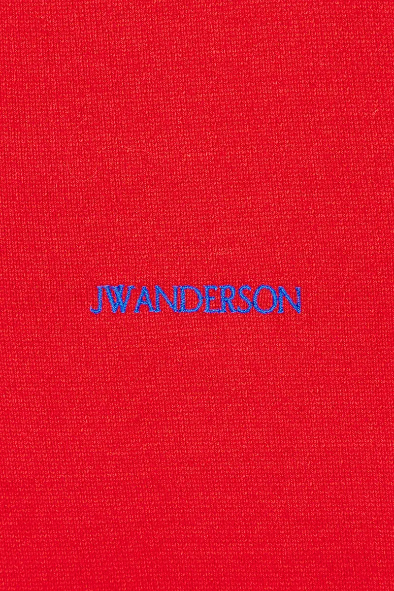JW Anderson Contrast Collar Long Sleeve Polo | Thumbnail 5 JW Anderson Contrast Collar Long Sleeve Polo | Thumbnail 5