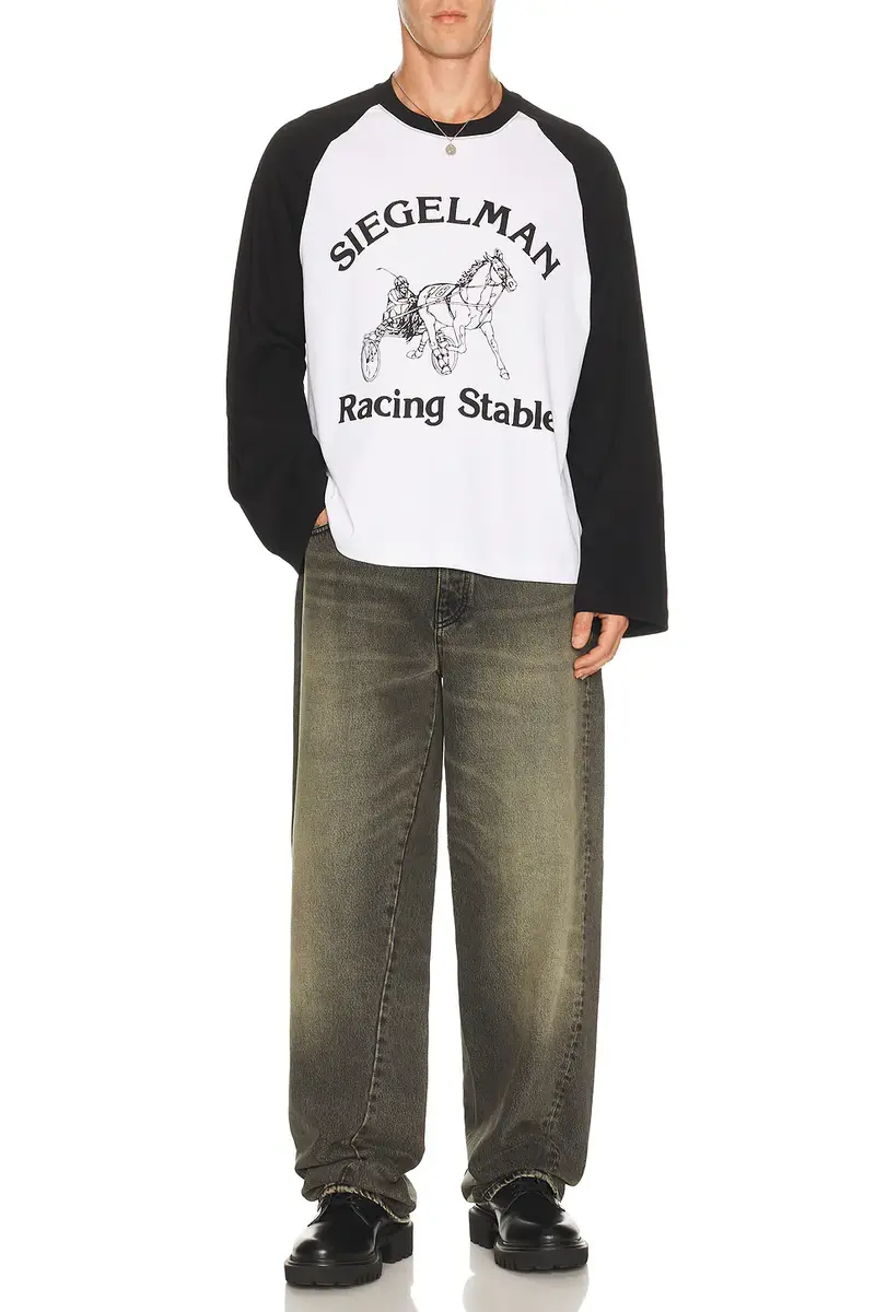 Siegelman Stable Raglan Stable Long Sleeve Racing Tee | Thumbnail 3 Siegelman Stable Raglan Stable Long Sleeve Racing Tee | Thumbnail 3