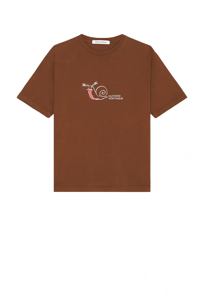 District Vision Snail California Cotton Tee | Thumbnail 4