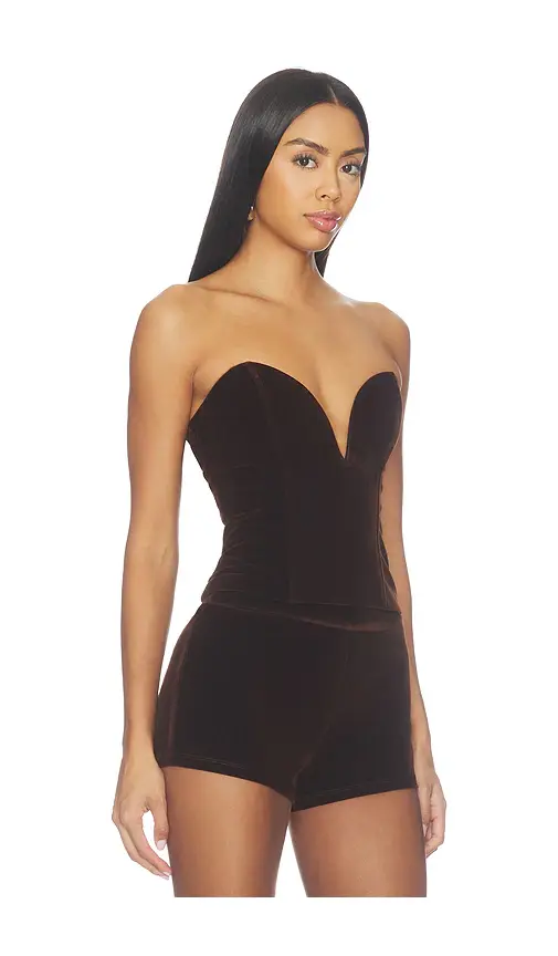 superdown Eva Sweetheart Top | Thumbnail 2
