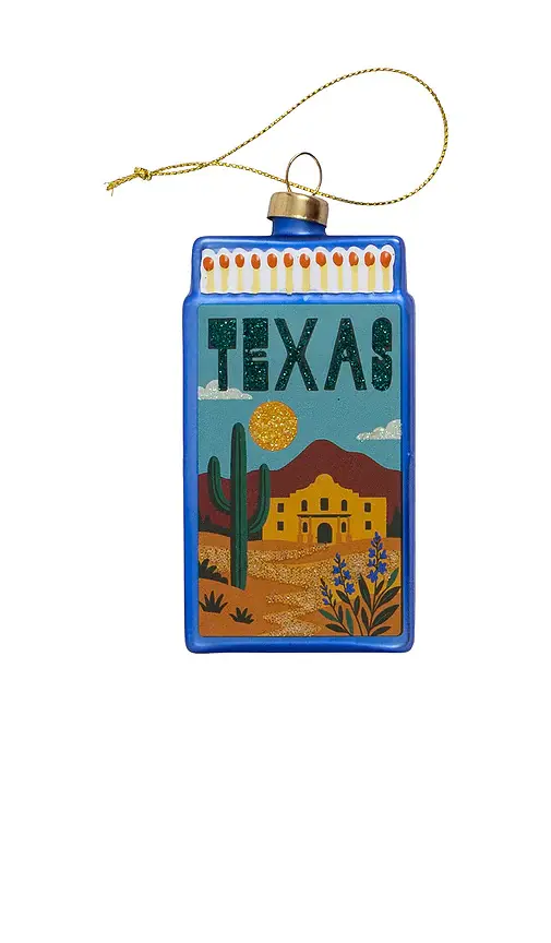 Furbish Studio Texas Matchbook Ornament
