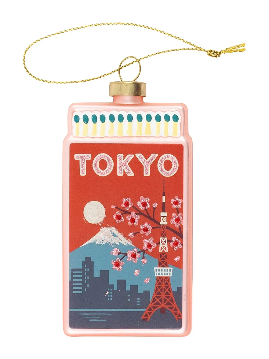 Furbish Studio Tokyo Matchbook Ornament