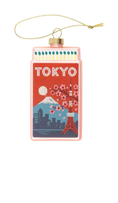 Furbish Studio Tokyo Matchbook Ornament