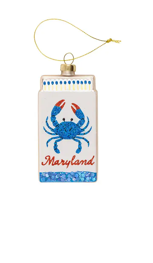 Maryland Matchbook Ornament Maryland Matchbook Ornament