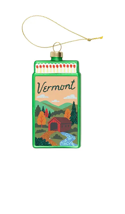 Vermont Matchbook Ornament Vermont Matchbook Ornament