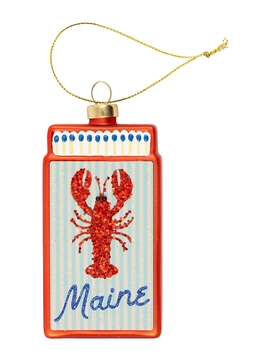 Furbish Studio Maine Matchbook Ornament