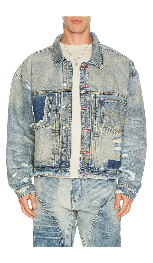 Diet Starts Monday Cowboy Trucker Jacket | Thumbnail 2