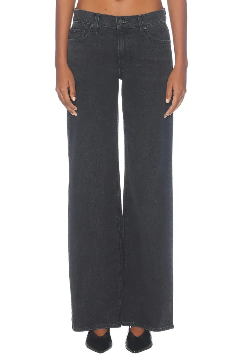 PAIGE Dana Low Rise Relaxed Slouchy Straight Jeans