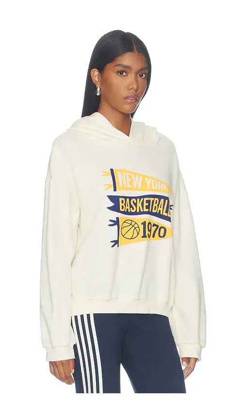 Sunny Somewhere Ny Basketball 1970 Classic Hoodie | Thumbnail 2