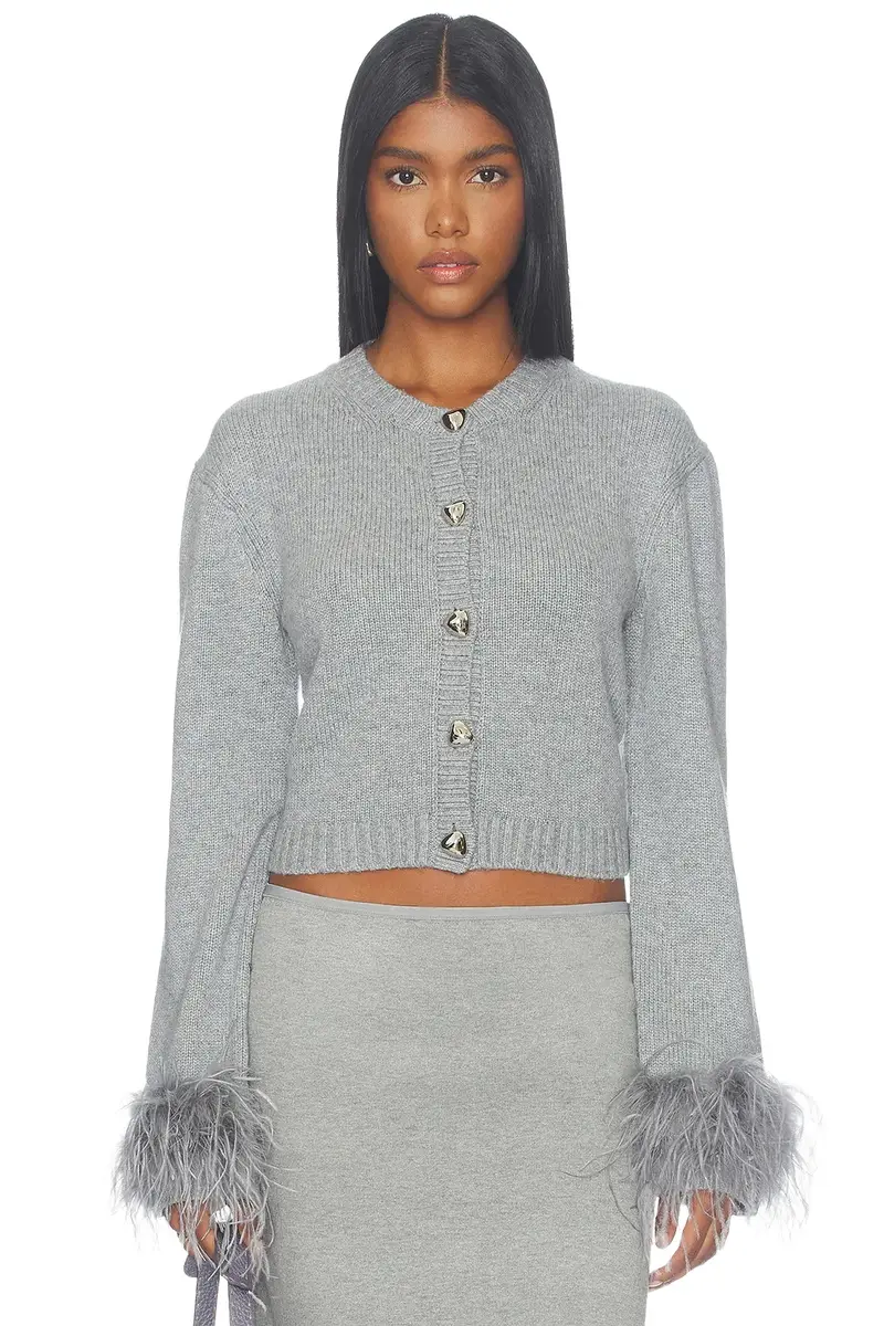 Wendi Feather Cardigan