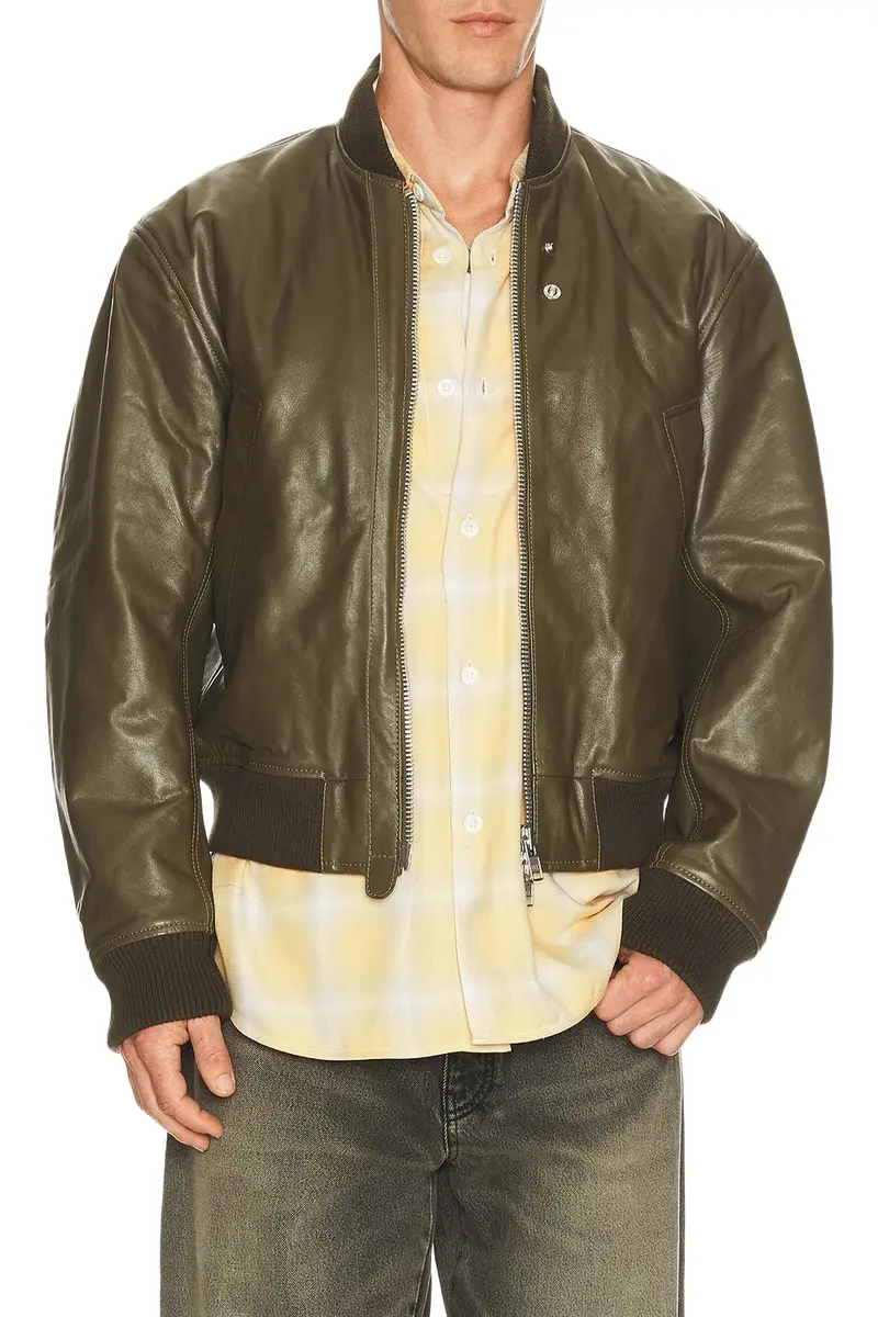 Leather Flight Jacket