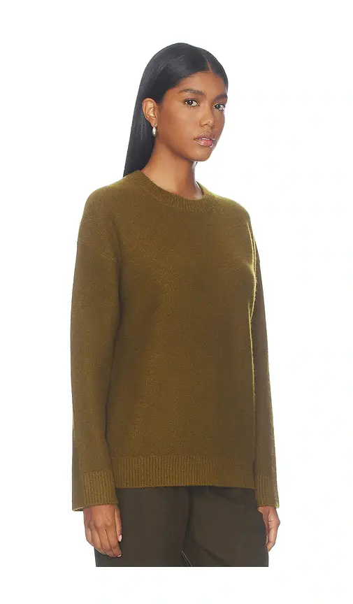 Vince Boiled Cashmere Crew Sweater | Thumbnail 2