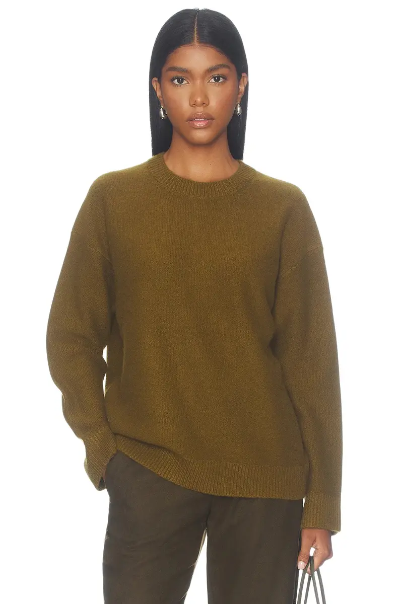 Vince Boiled Cashmere Crew Sweater